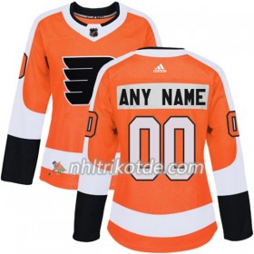 Philadelphia Flyers Trikot Custom Adidas 2017-2018 Orange Authentic - Dame